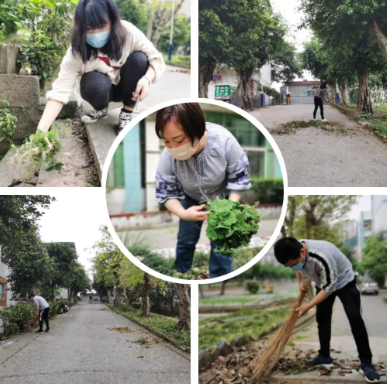 【活力行知】清扫校园无别事，我在等春也等你