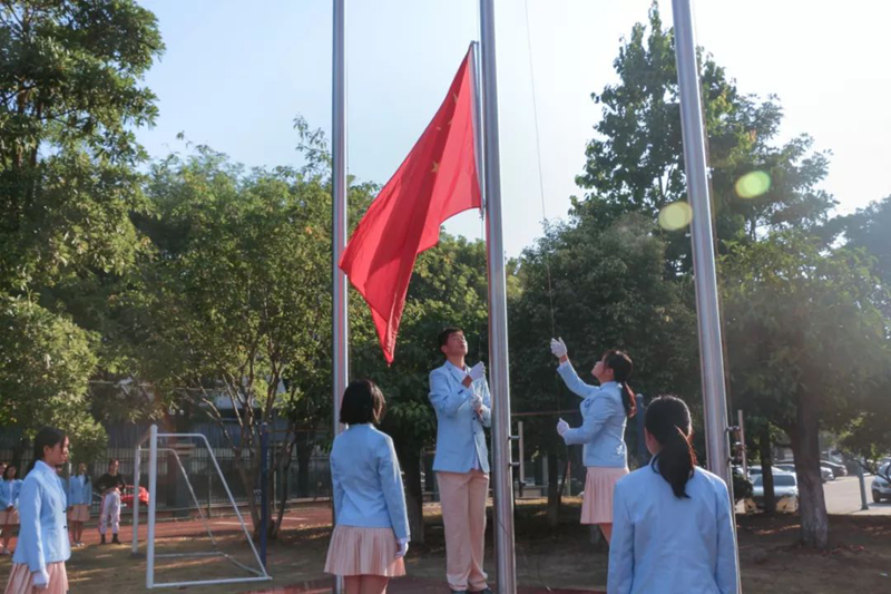 阳光正好，少年有你——我校第六届田径运动会开幕