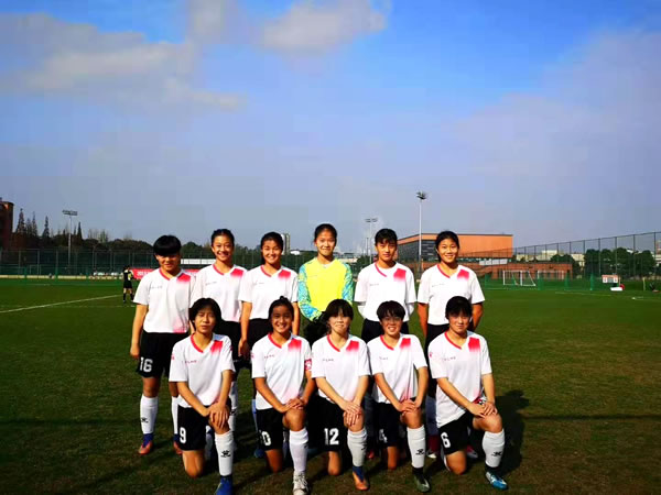 我院女足队获2019年全国青少年女子足球超级联赛U14组总决赛第八名