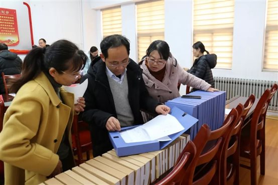 我校迎接省级规范化学校终期检查验收