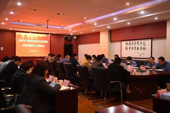 學(xué)院黨委落實(shí)省委巡視反饋問題整改督查會(huì)議順利召開