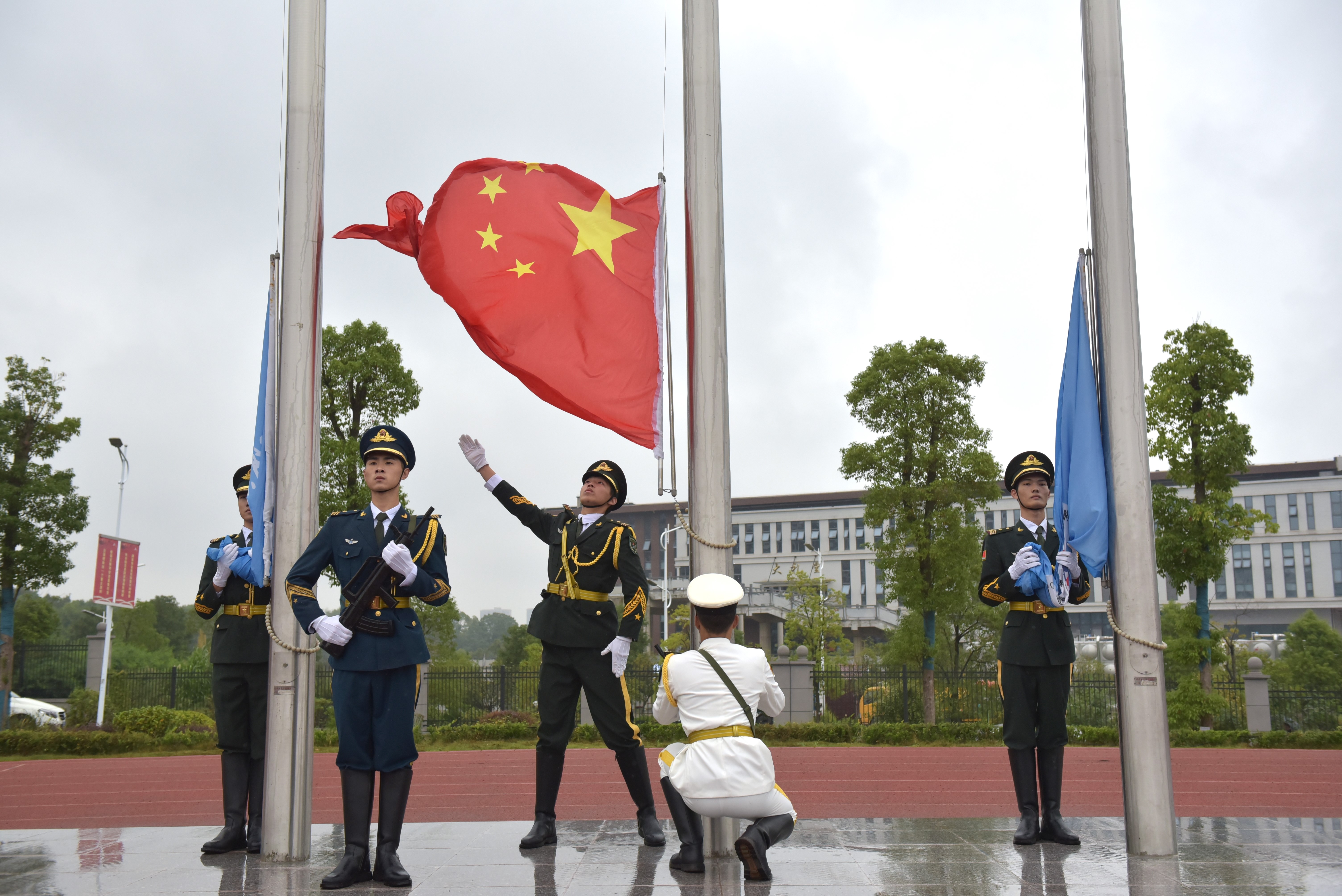湖南化工职业技术学院举行2023级新生军训动员大会