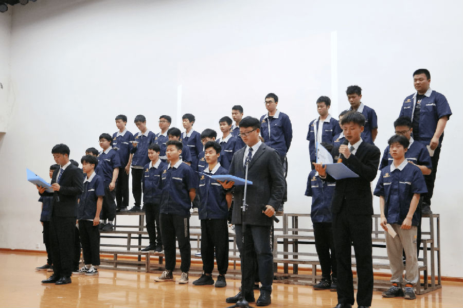 湖南吉利职院举行首届团支部风采大赛