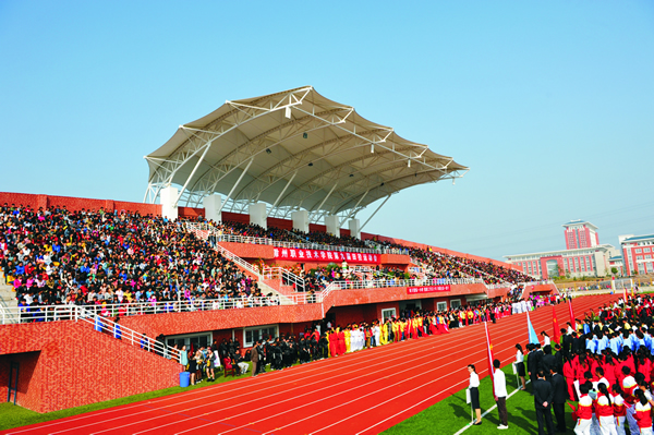 滁州職業(yè)學(xué)院校園一角