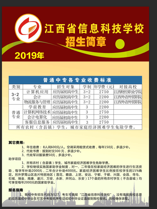 2019年招生簡章 
