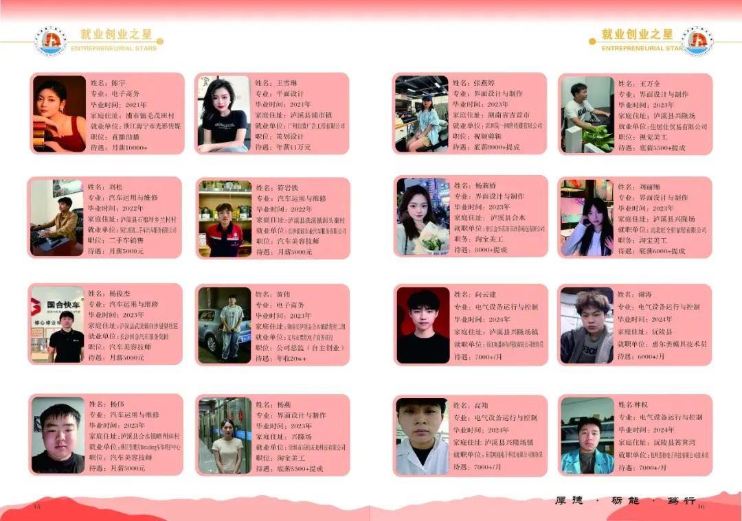 瀘溪縣第一職業(yè)中學(xué)2025年招生簡(jiǎn)章