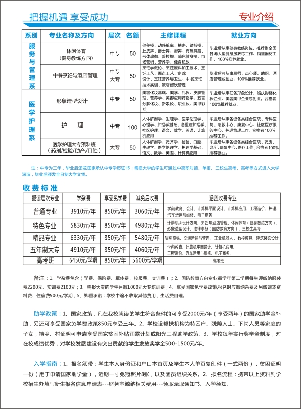 赣州光华学校2020年春季招生简章  