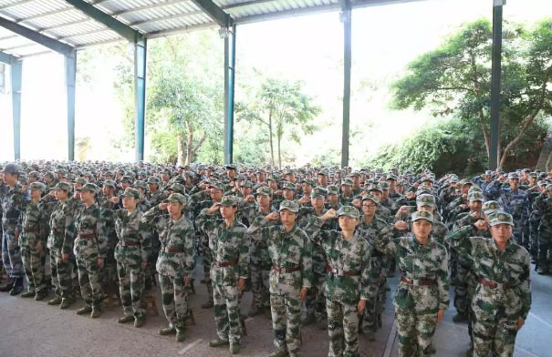 【軍訓匯演】五日磨礪，青春飛揚——今天，身穿迷彩的你們最“帥”