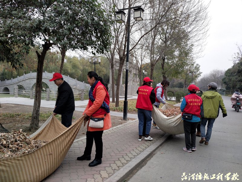 我校计算机教研室党支部参加志愿服务