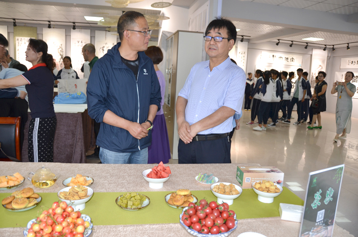 天水市职业技术学校举办“笔墨颂党恩”艺术设计专业建设暨书画交流会