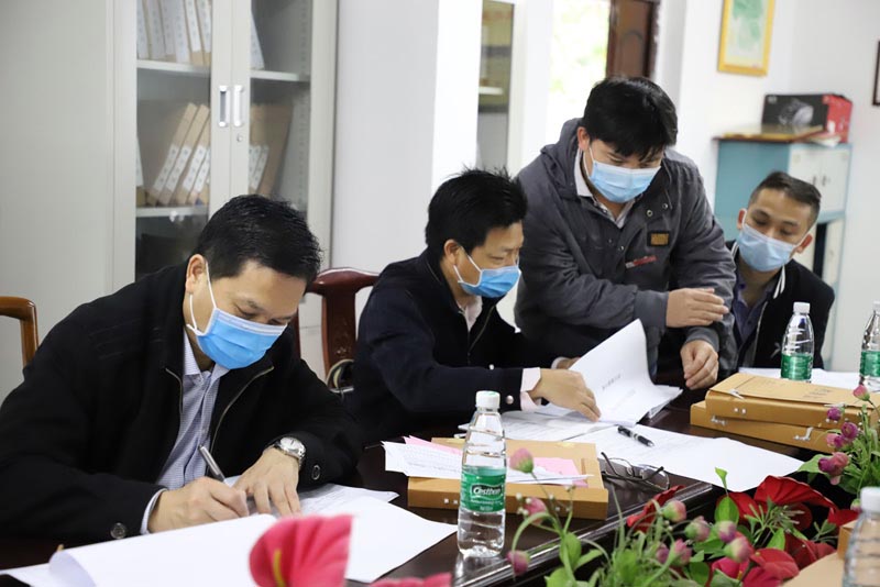 市教育局领导到我校核验和抽查开学准备工作——贵港市白云职业技术学校