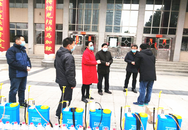 中國鐵塔股份有限公司淮南市分公司向我院捐贈防疫物資