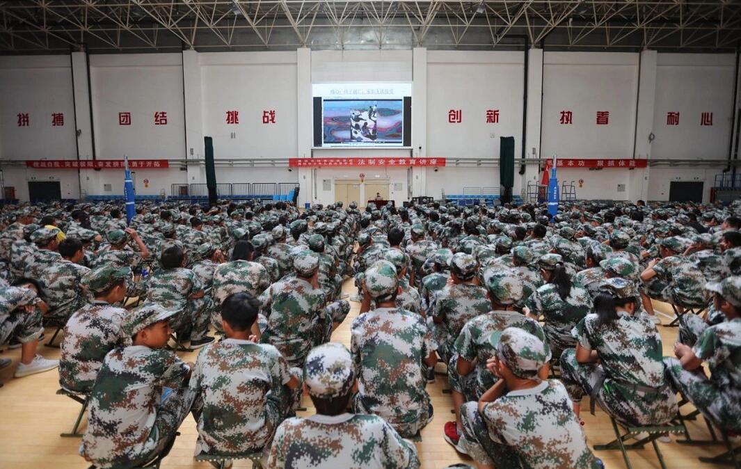 潍坊市体育运动学校和潍坊市少年儿童体育学校2019年学生军训活动圆满完成