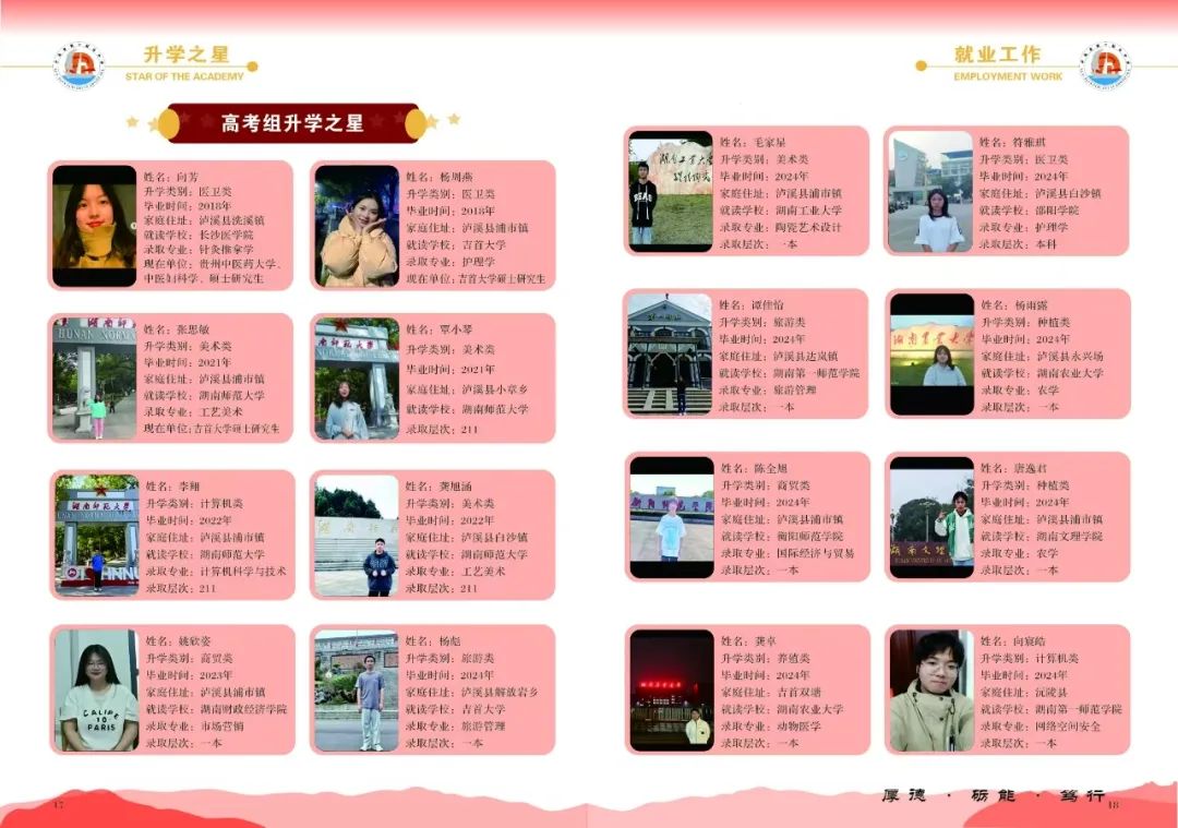瀘溪縣第一職業(yè)中學(xué)2025年招生簡(jiǎn)章