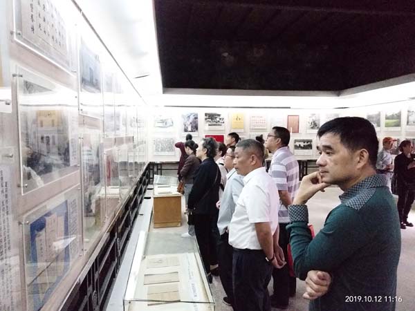 衡陽市商業技工學校組織黨員干部赴夏明翰故居，接受革命傳統教育