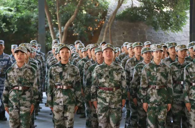 【軍訓匯演】五日磨礪，青春飛揚——今天，身穿迷彩的你們最“帥”