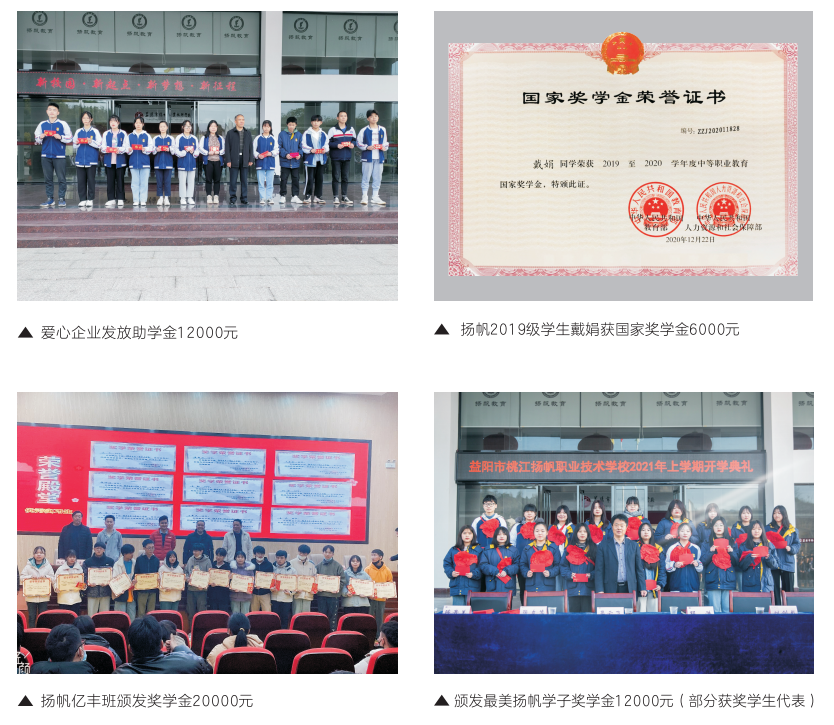扬帆育才职业学校2021年招生简章
