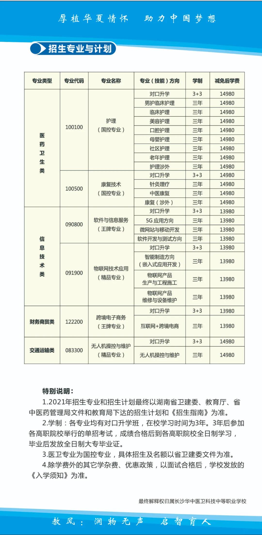 2021年长沙华中医卫科技中等职业学校招生宣传