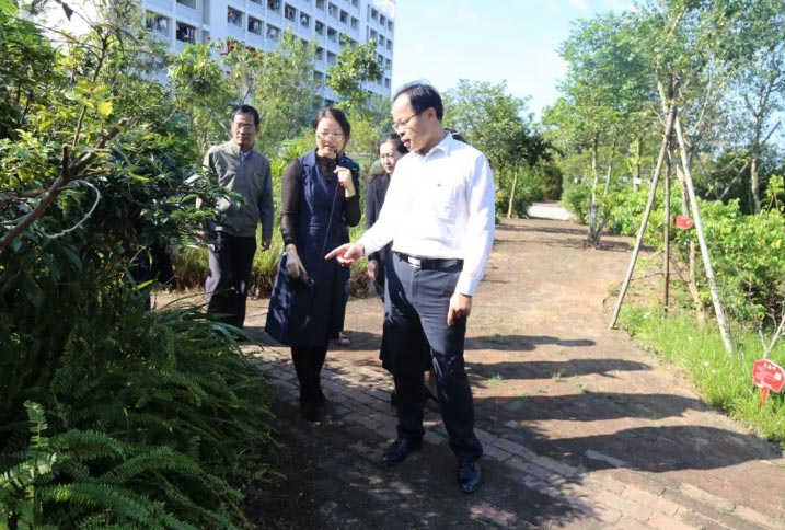 【生動的黨課】感受中醫魅力，重溫入黨誓言——中共霞山區委統戰部聯合黨支部黨員蒞臨我校開展黨員活動