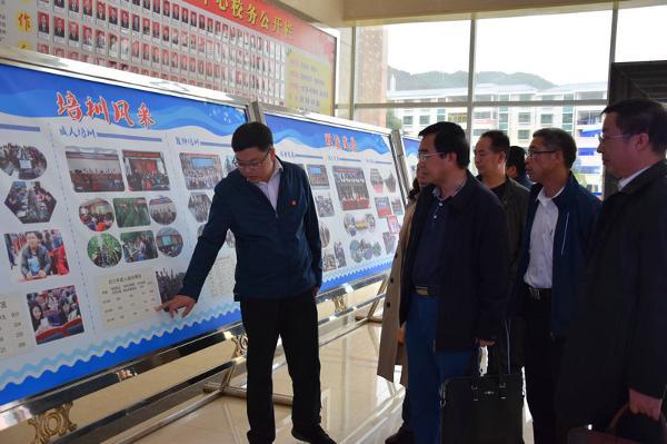 桂东县职教中心迎来“两项视导”和“德育专项视导”检查