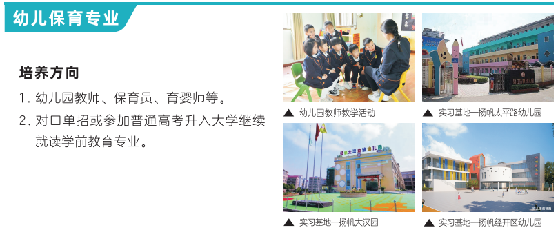 扬帆育才职业学校2021年招生简章