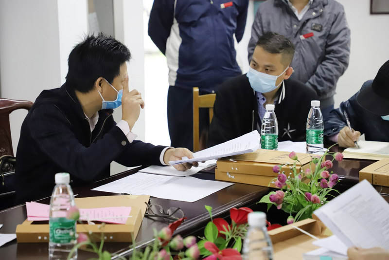 市教育局领导到我校核验和抽查开学准备工作——贵港市白云职业技术学校
